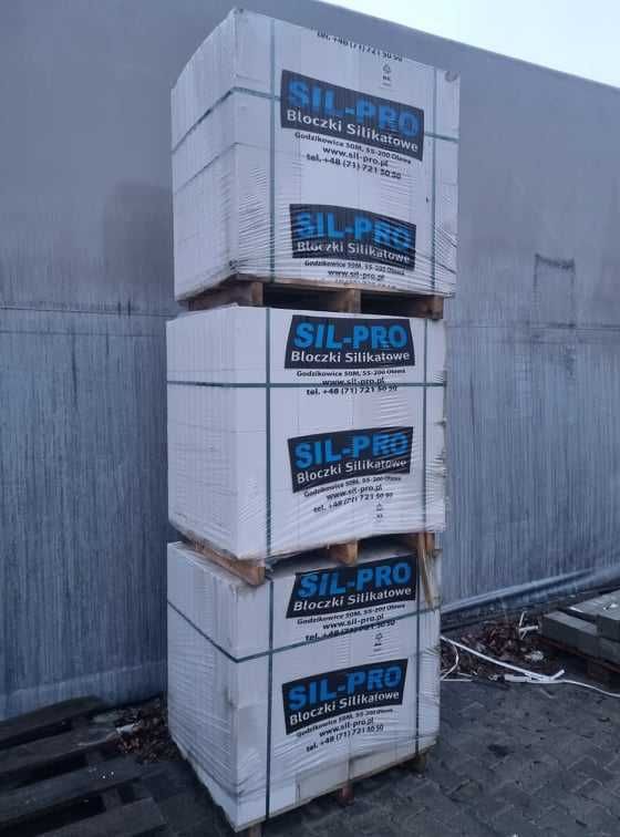 Bloczek silikatowy SIL-PRO U12L kl. 15 N/mm2 250/120/220 mm