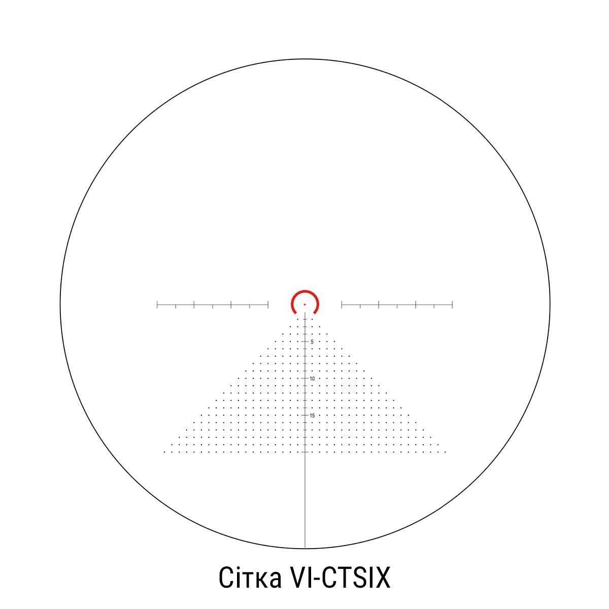 Оптичний приціл VECTOR OPTICS S6 1-6x24 FDE