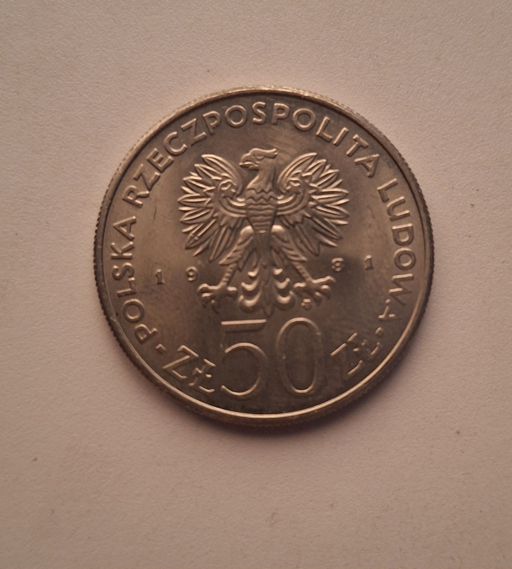 Moneta 50 zł Bolesław II Śmiały