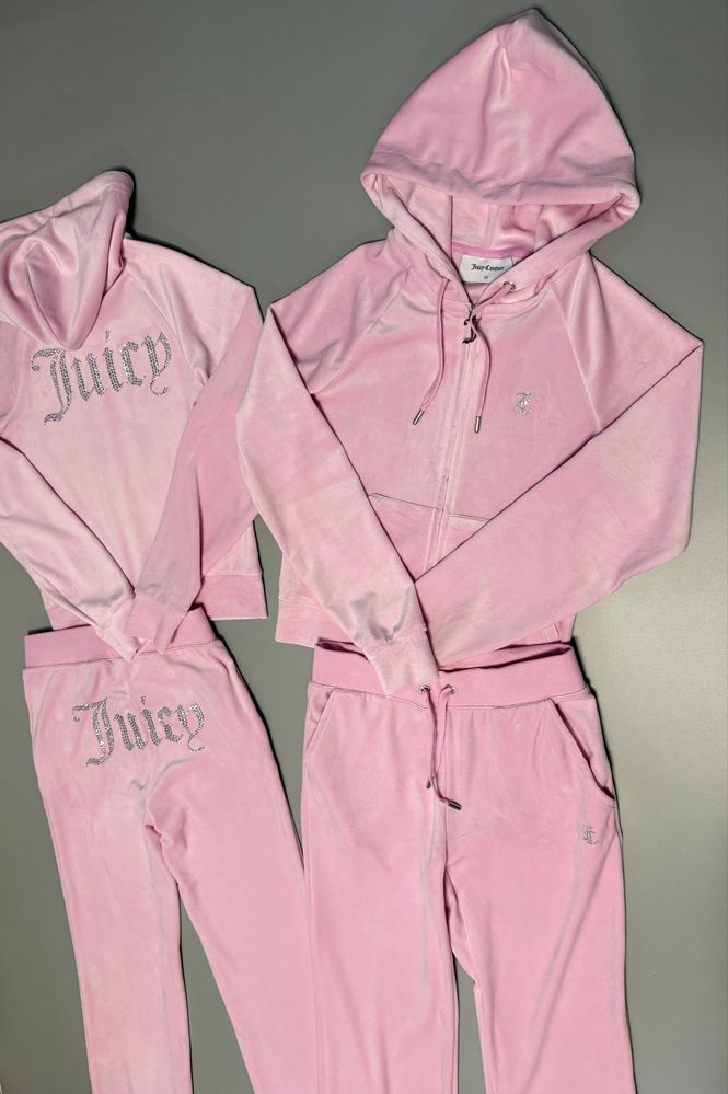 Велюровий костюм Juicy Couture оригінал рожевий розмір XS, S, М