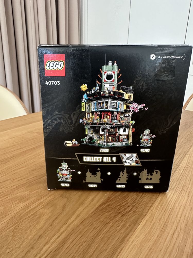 Lego 40703 i 40704 Mikro-miasto Ninjago