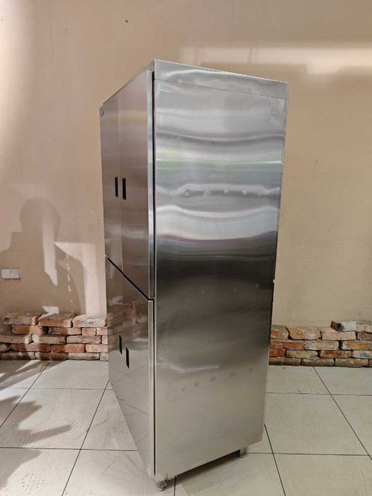 Szafa przelotowa GORT 80x60x180 – stal nierdzewna, drzwi skrzydłowe