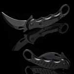 NÓŻ sprężynowy wspomagany KARAMBIT składany CS:GO NECK PAZUR KR11
