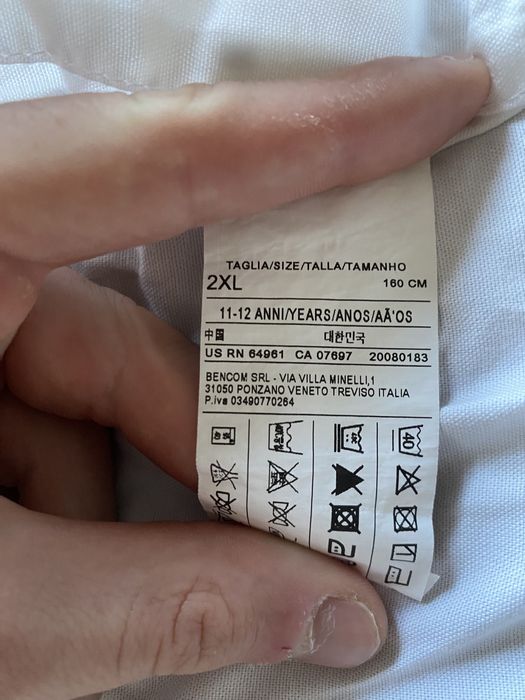 Camisa da Benetton criança