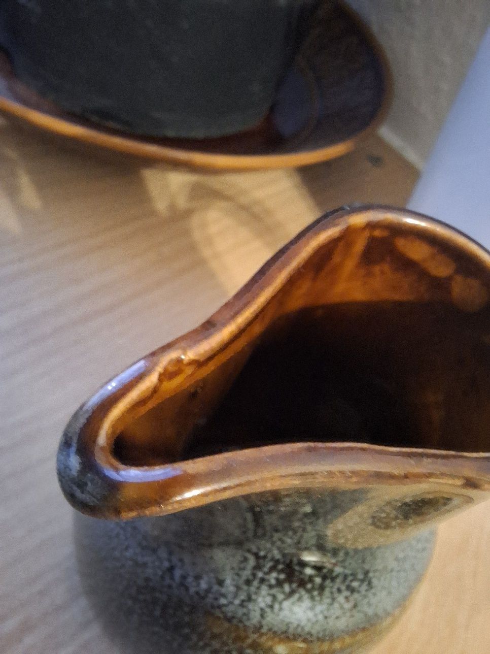 Mlecznik z porcelany,porcelit Mirostowice PRL