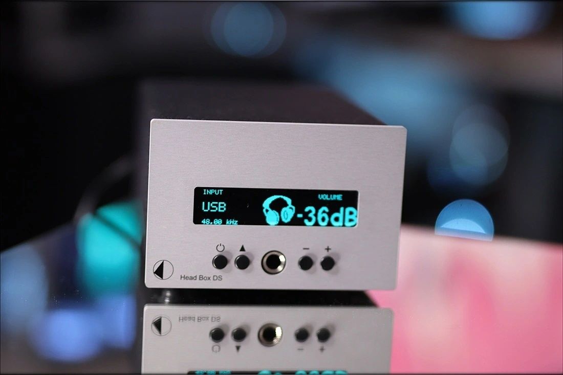 Wzmacniacz słuchawkowy Project head box DS dac