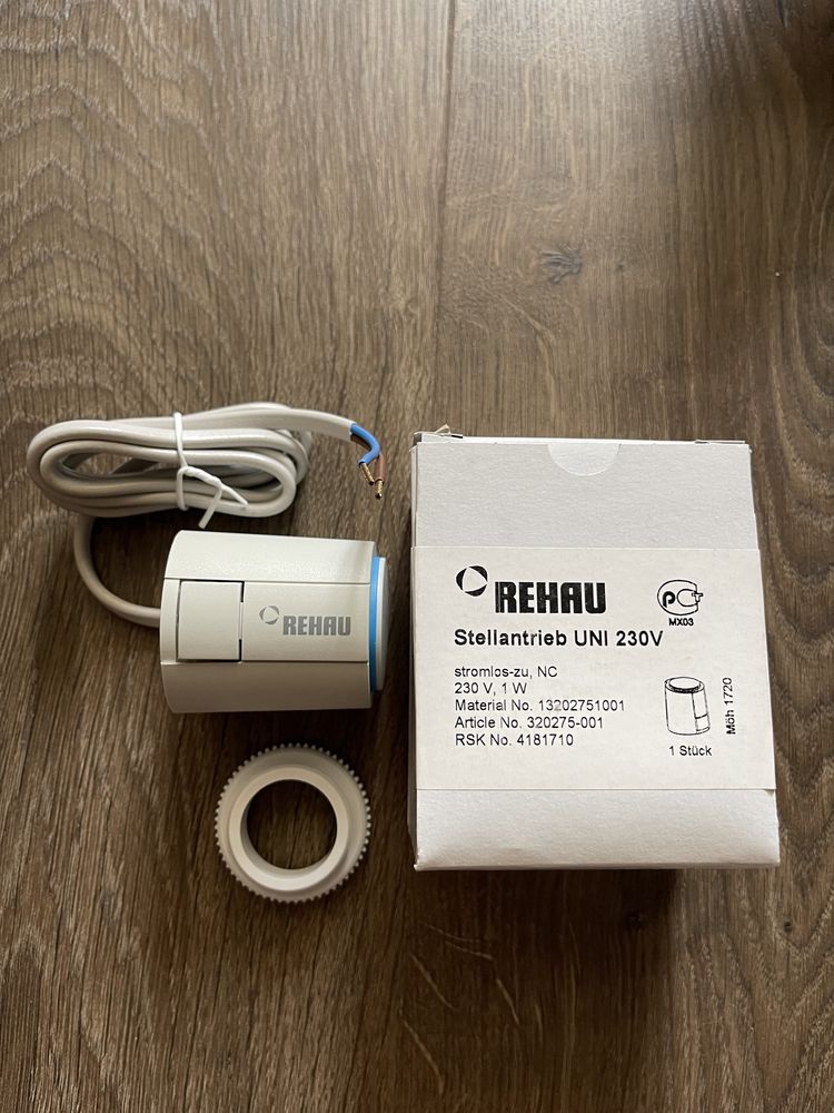 Сервопривод REHAU UNI 230 В - 1 Вт (13202751001)