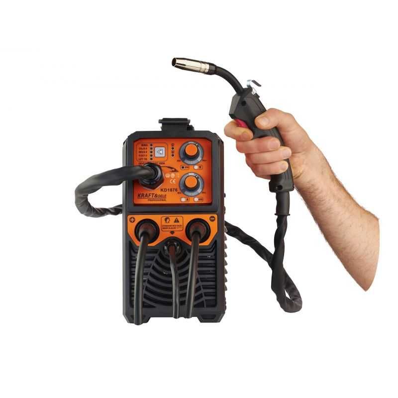 Spawarka inwertorowa 200A migomat MIG MAG MMA TIG FLUX IGBT 4w1