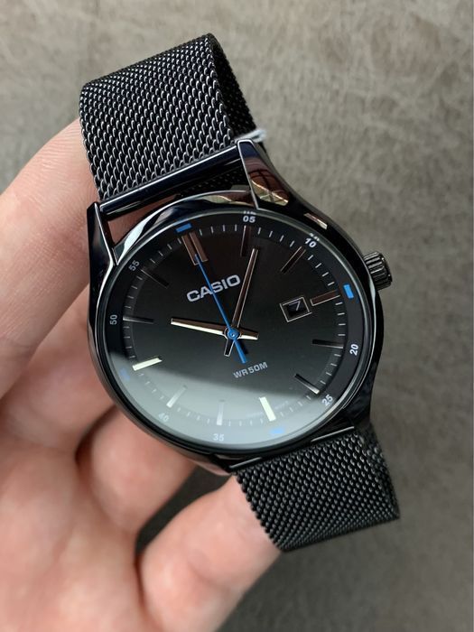 Годинник чоловічий Casio MTP-E710MB-1A Оригінал Гарантія Часы мужские