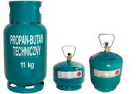 Wymiana butli gazowych Propan-Butan Turystyczne 2kg, 3kg, 11kg