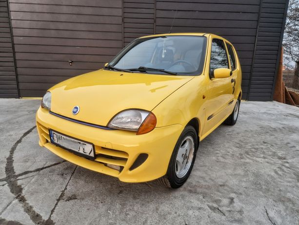 Fiat Seicento Sporting, LPG, hak,, ważne opłaty, bardzo zadbany