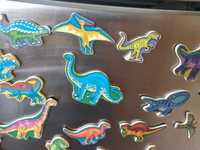 Деревянные магнитные динозавры