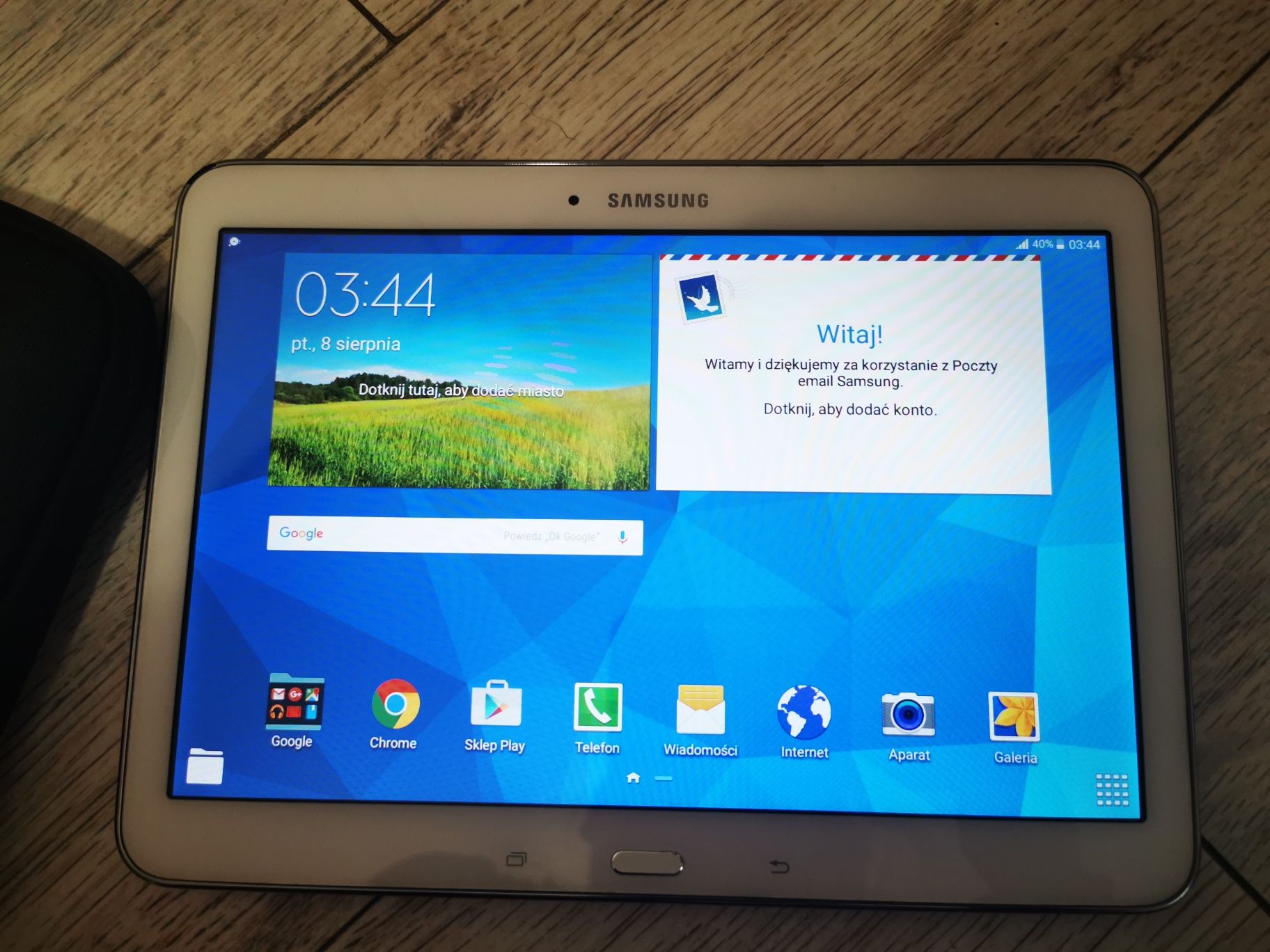 Tablet Samsung SM-T535 stan idealny