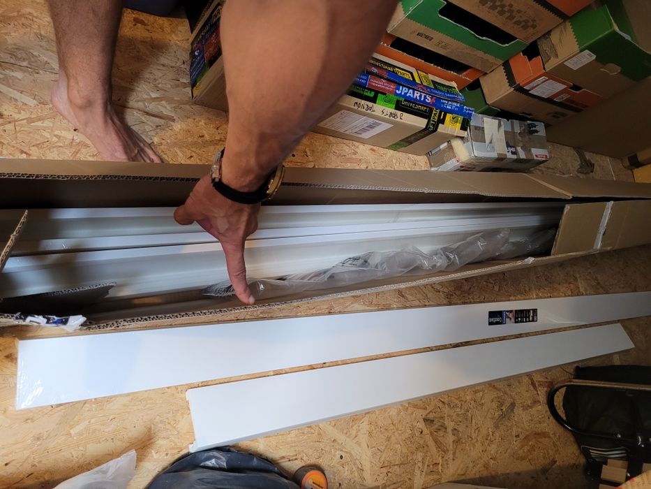 Maskownice karnisza, listwa do zabudowy karnisza