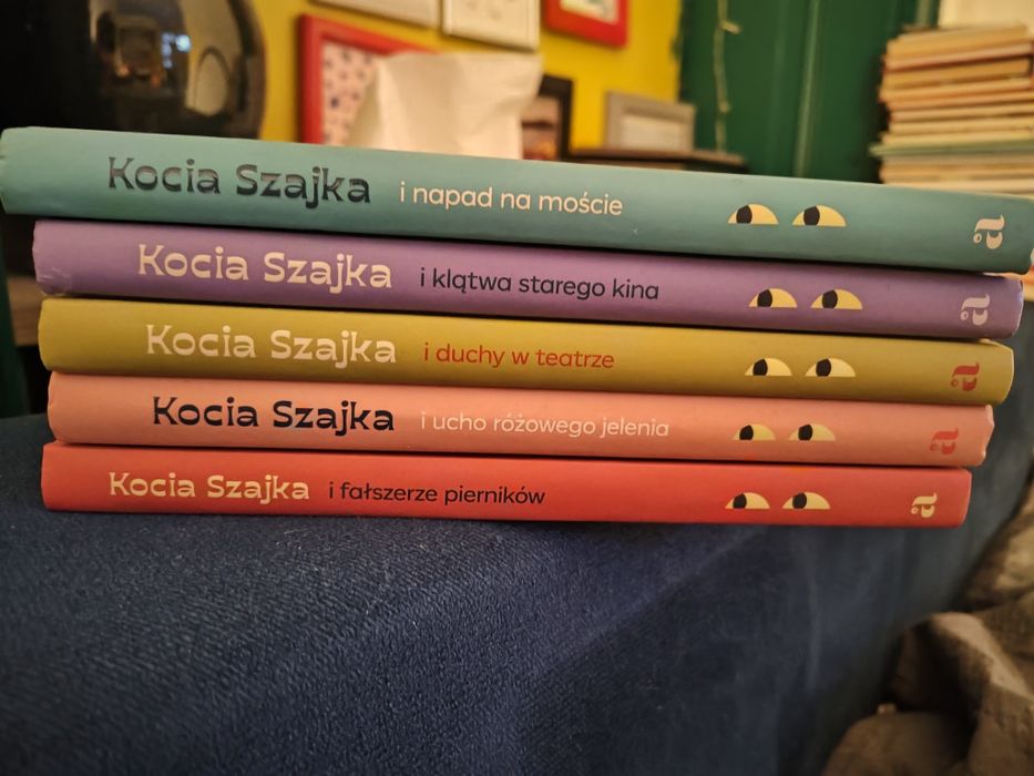 Seria książek Kocia Szajka- 5 części