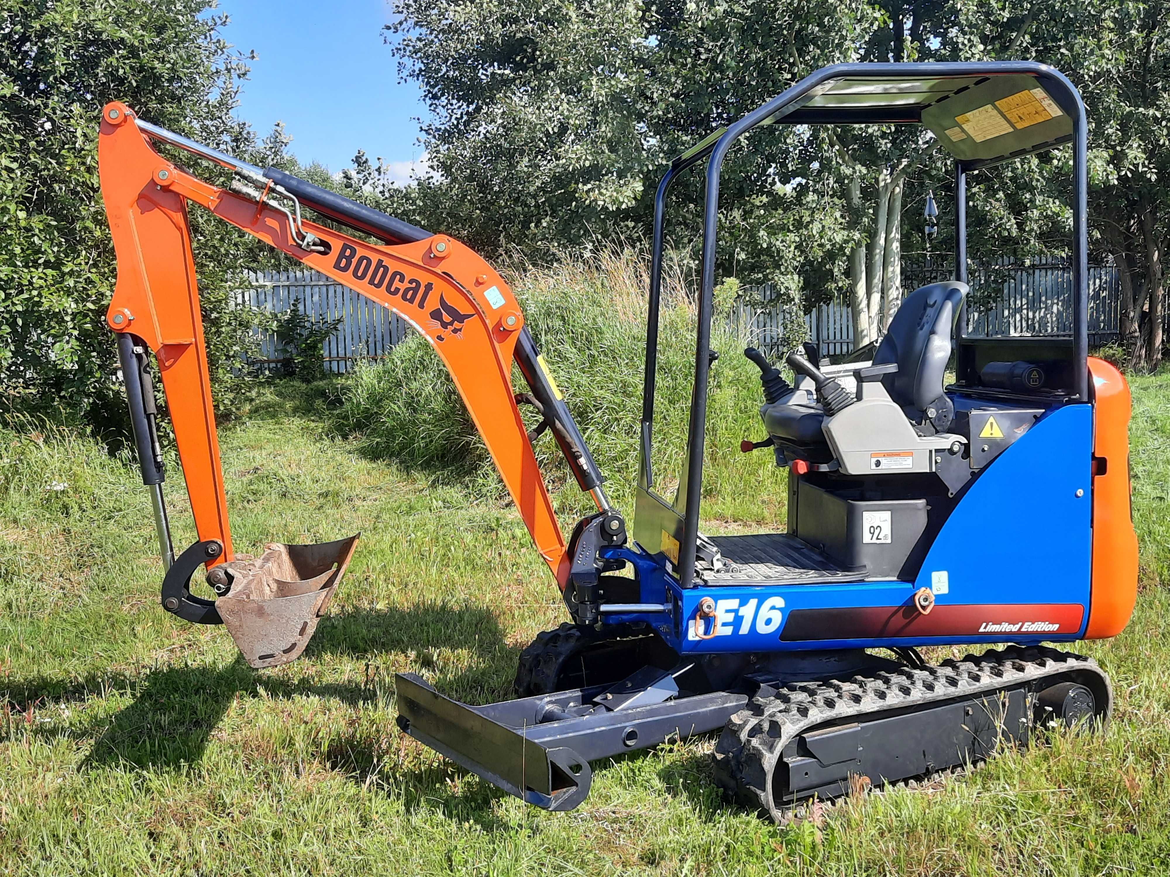 minikoparka BOBCAT wynajem wypożyczalnia 2dni/600zł tydzien /1500