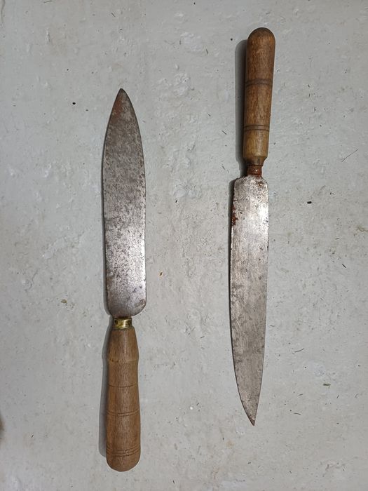 Facas antigas matança porco