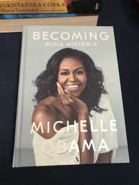 Książka Michelle Obama, twarda oprawa