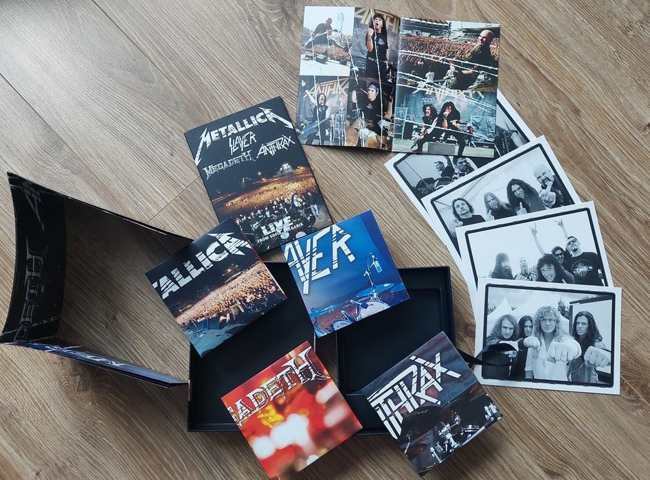 Metallica Slayer Big Four Live Sofia Bulgaria - BOX - Sonisphere DVD