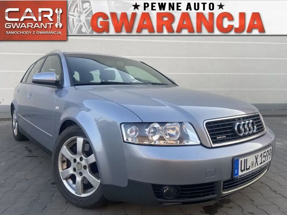 Audi A4 Avant B6 2003r. 1.8T 163 KM quattro S LINE tempomat Gwarancja
