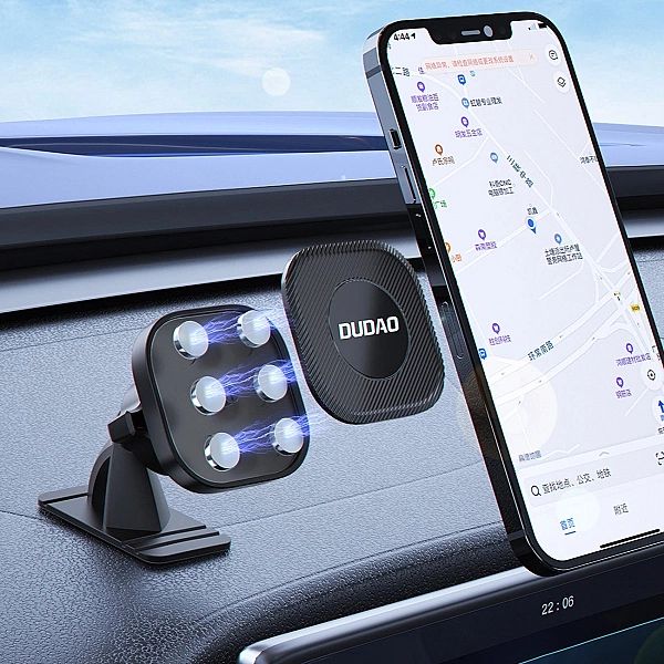 Dudao samoprzylepny magnetyczny uchwyt samochodowy do telefonu na kokp