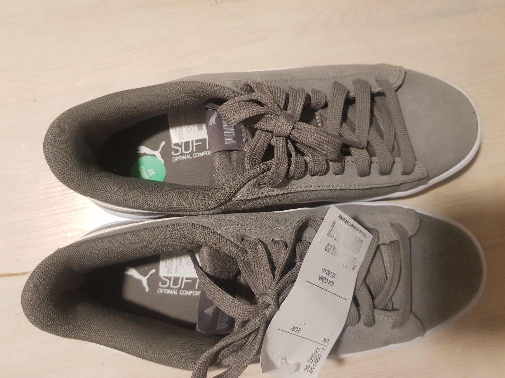 Puma adidasy snikersy rozm. 37 szare nowe z metką