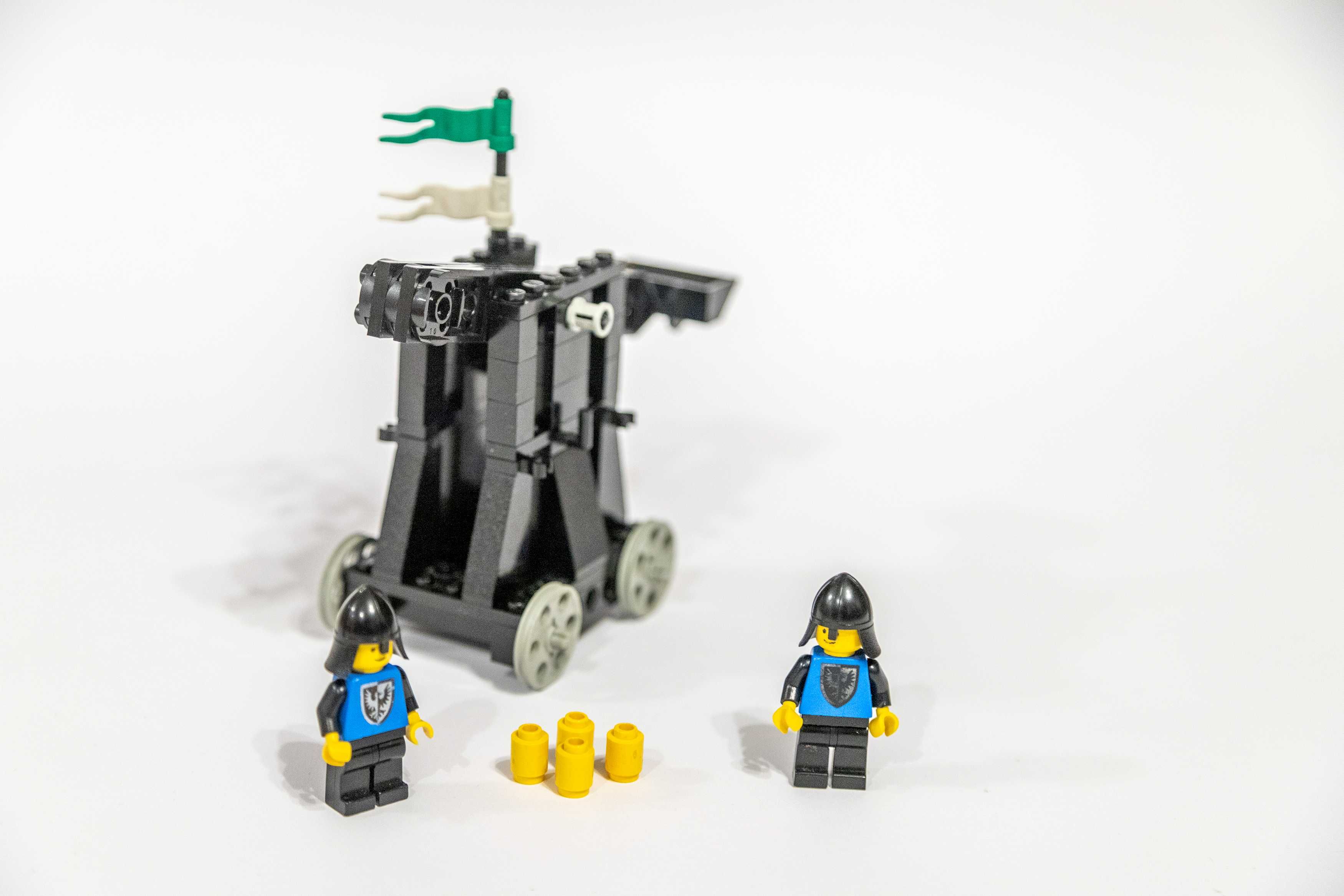 Lego Castle 6030 Catapult Black Falcons vintage tanio PRL