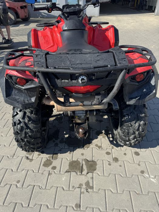 Can am 450 outlander 2017r zamiana