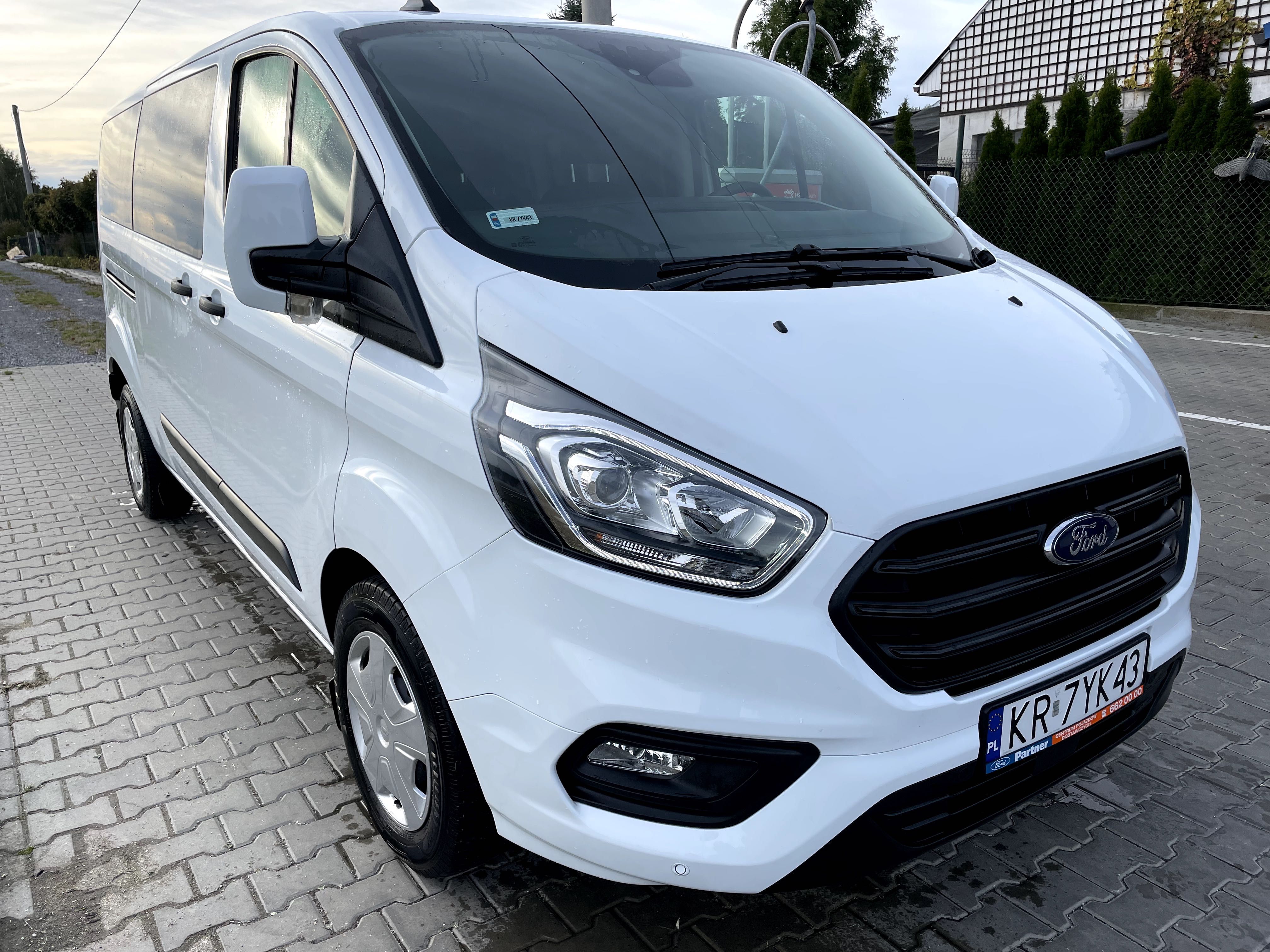 Ford Transit custom 2022r wynajem wypozyczalnia wolne terminy czerwiec