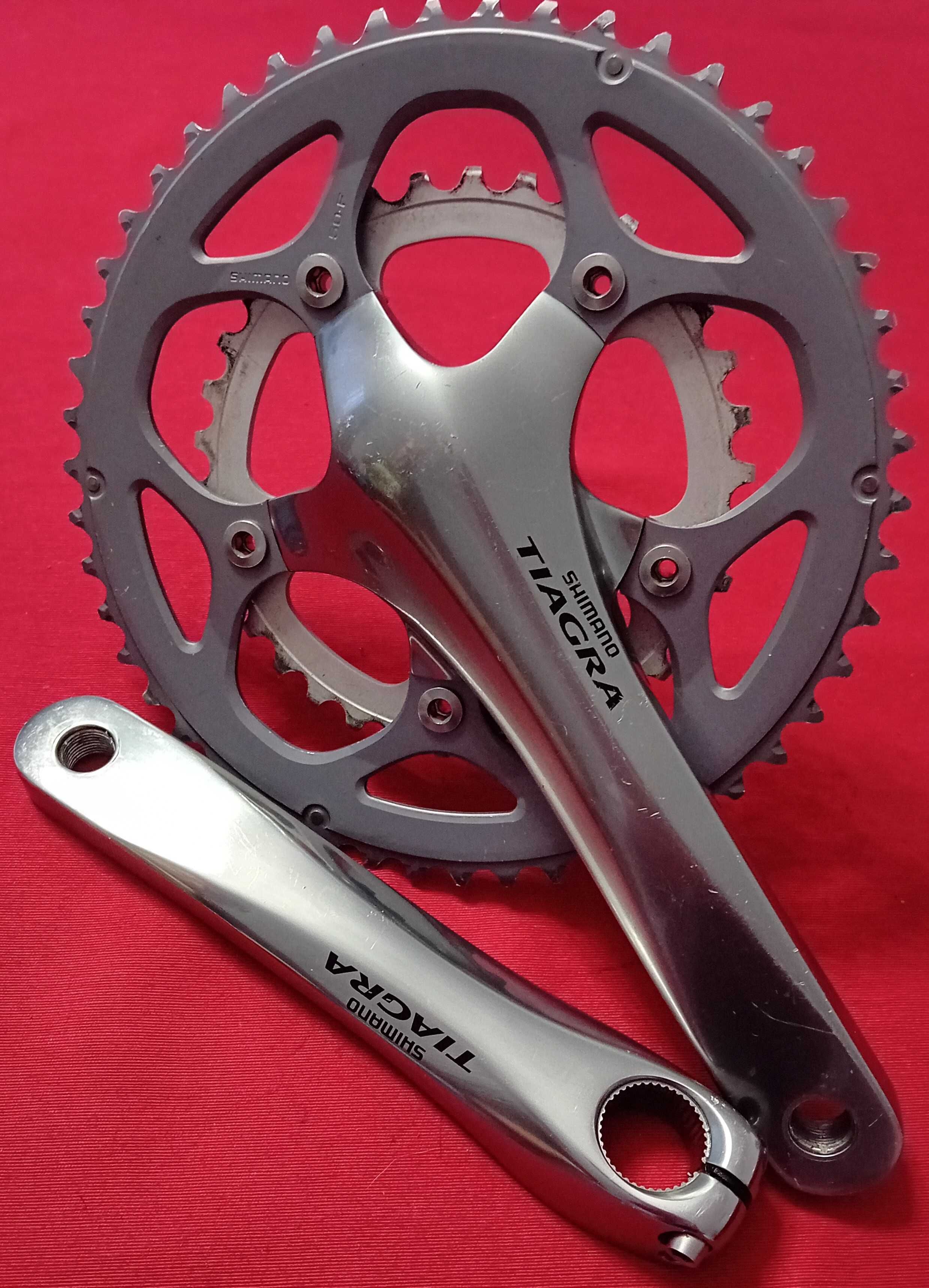 Mechanizm korbowy Shimano Tiagra FC-4550 długość 170mm.