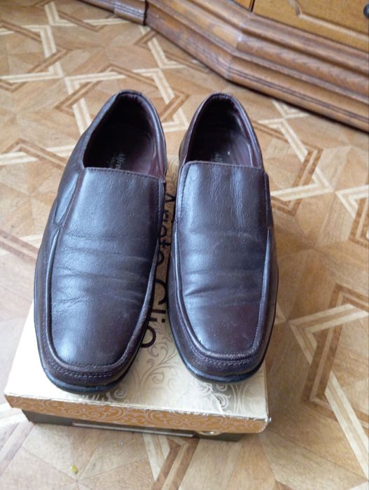 100% шкіра. Лоферы,  Алфред Рой  (Англія)). Комфортні . Р.42.