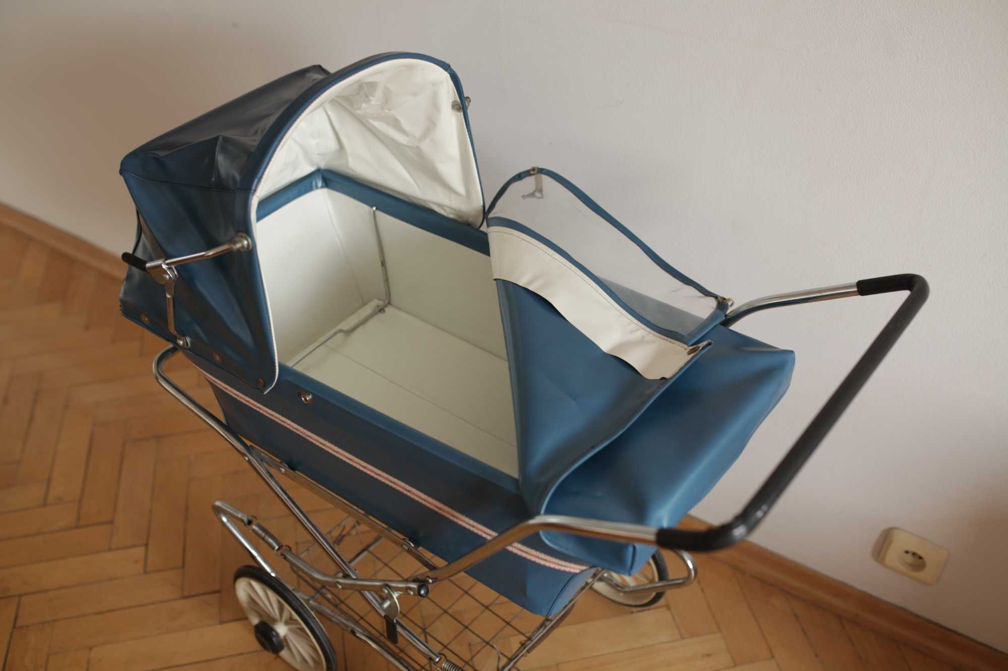 Wózek dla lalek PRL Vintage Retro