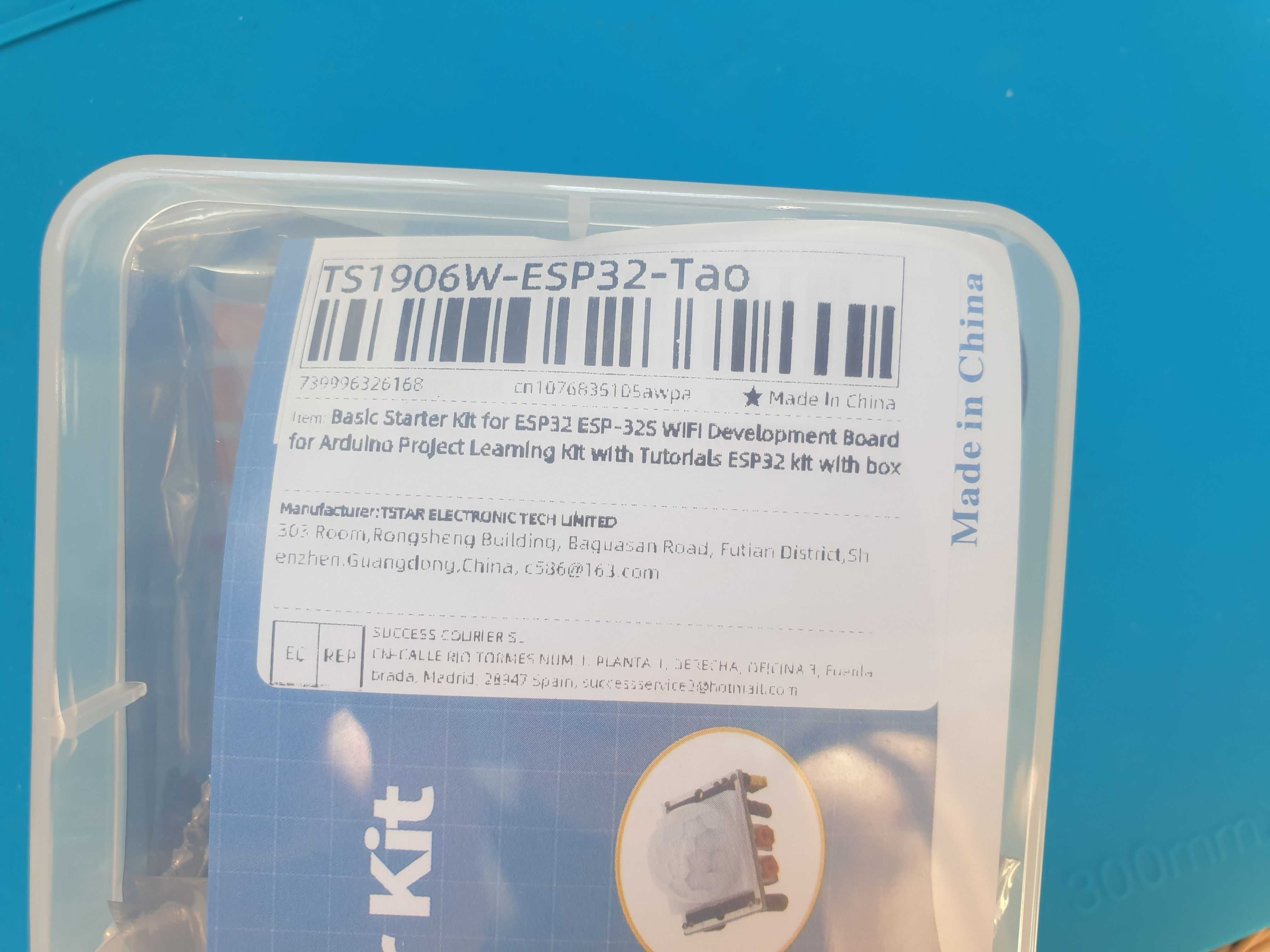 Навчальний набір ESP Starter Kit ESP32-WROOM WiFi + Bluetooth