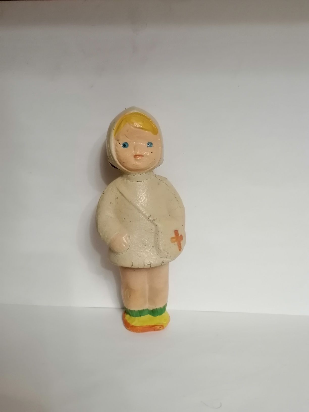 Игрушка ссср, резиновая игрушка кукла ссср