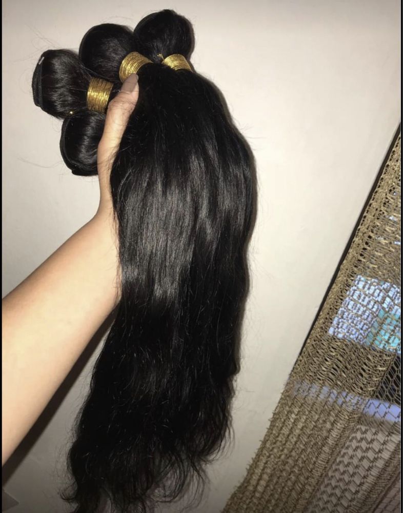 Tissagem de cabelo humano 55 centímetros