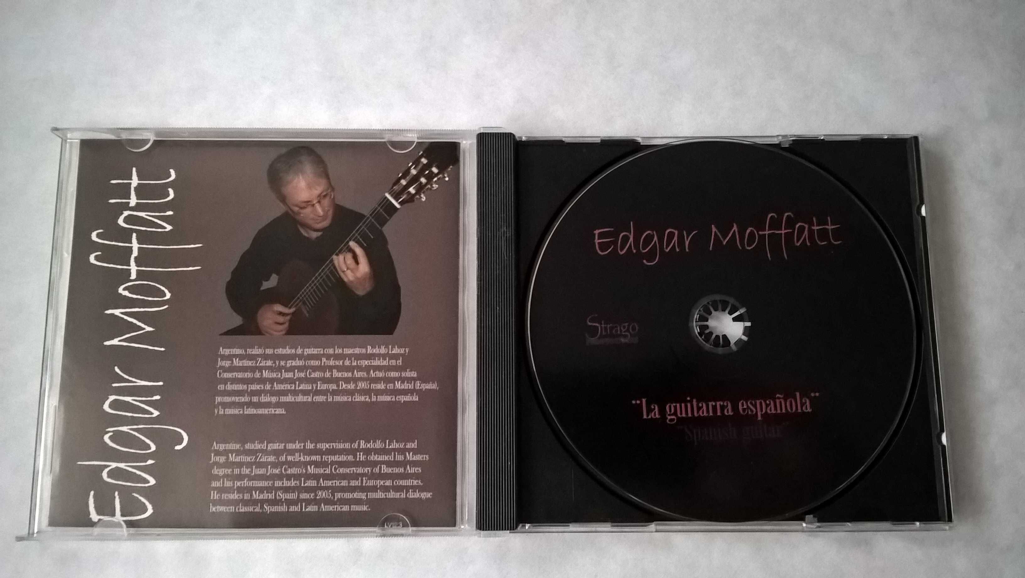 Płyta CD "La guitarra espanola - Spanish guitar" Edgar Moffatt