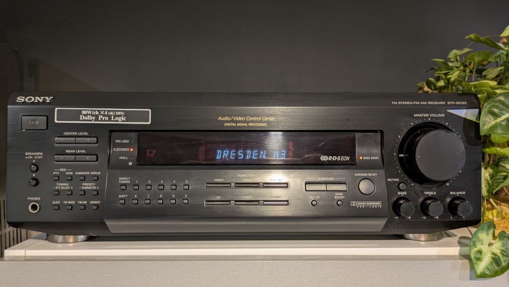Amplituner wzmacniacz Sony STR DE 325 + DVD GRATIS