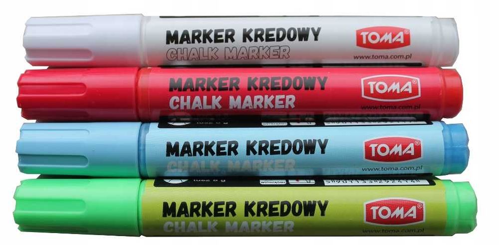 Marker kredowy Toma 4 kolory do wyboru