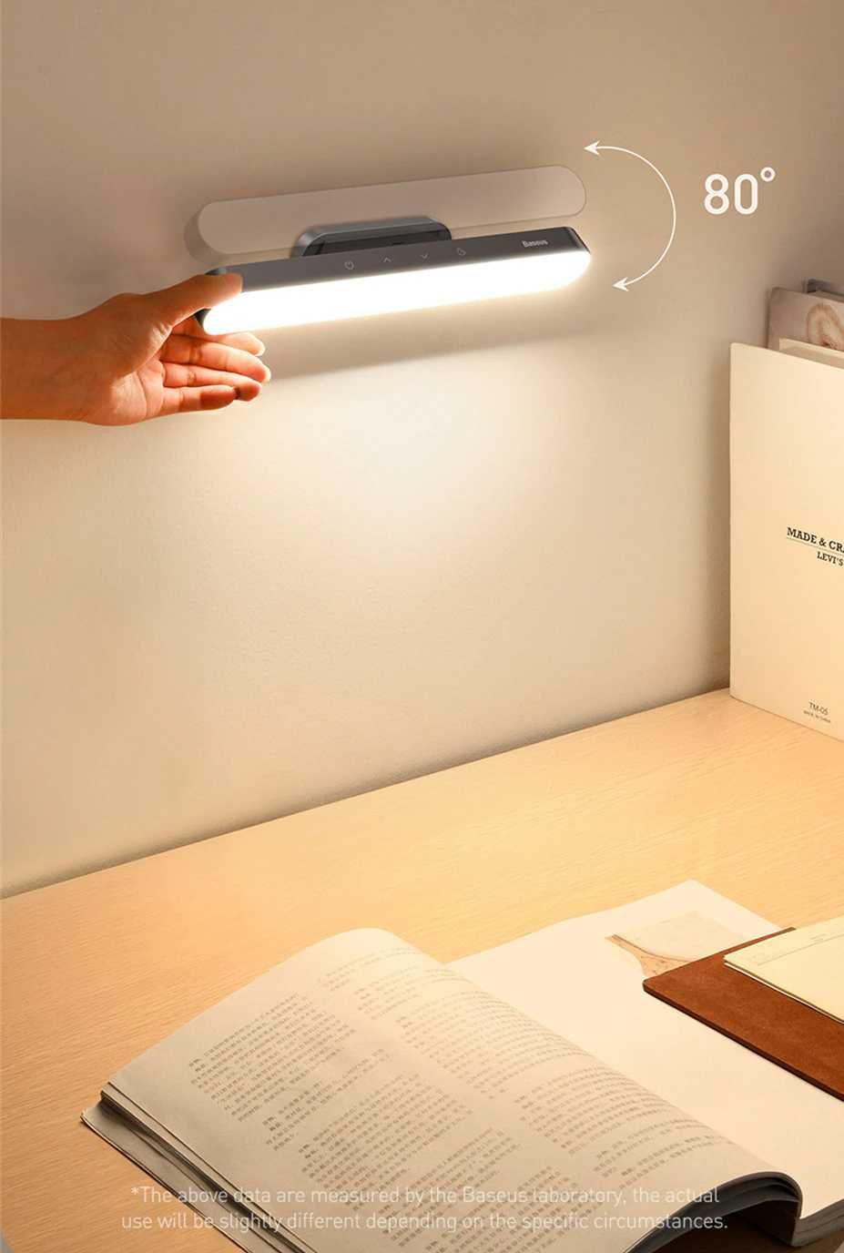 Baseus Magnetic Charging Desk Lamp ProАкумуляторна магнітна Led лампа