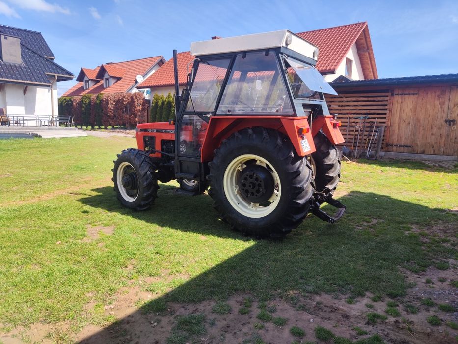 Zetor 7245 z 1988r komplet obciążników,zaczep