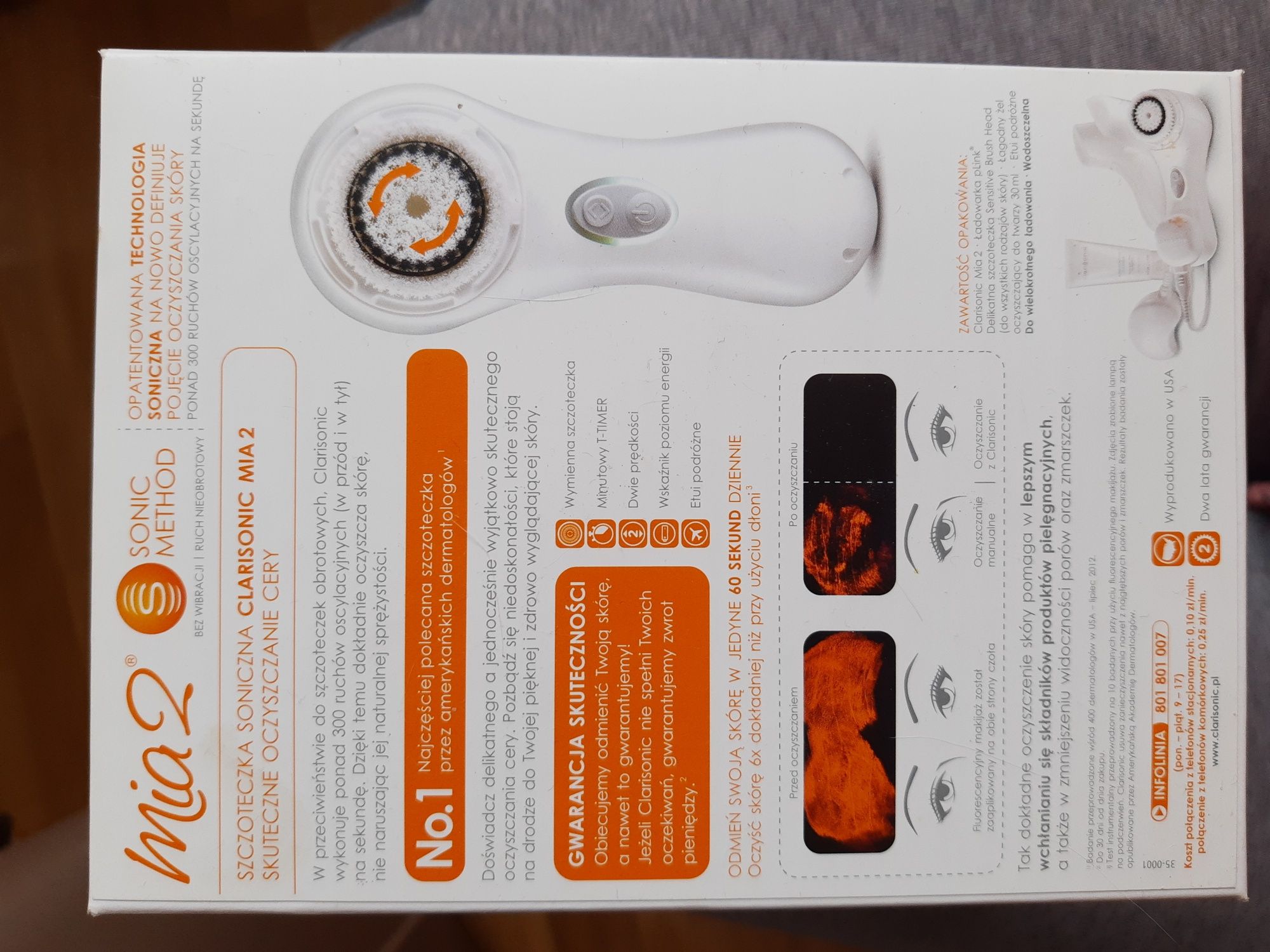 Clarisonic Mia 2 sonic method