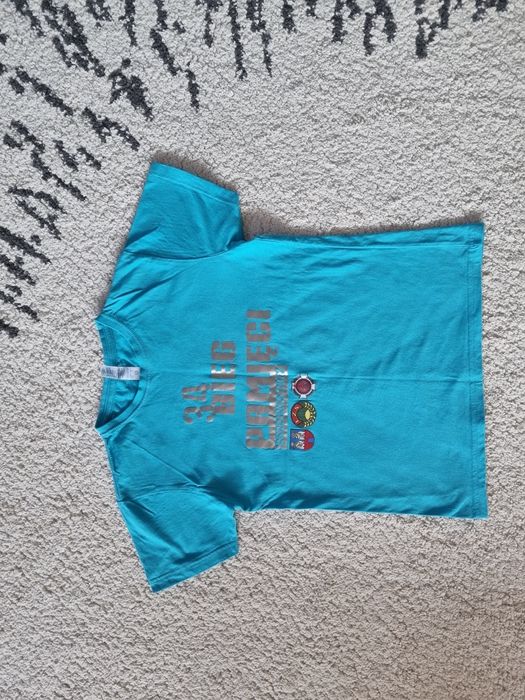 J NOWA T-shirt 152 niebieska koszulka bluzka