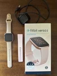Smartwatch - Fitbit versa 2 muito bem estimado