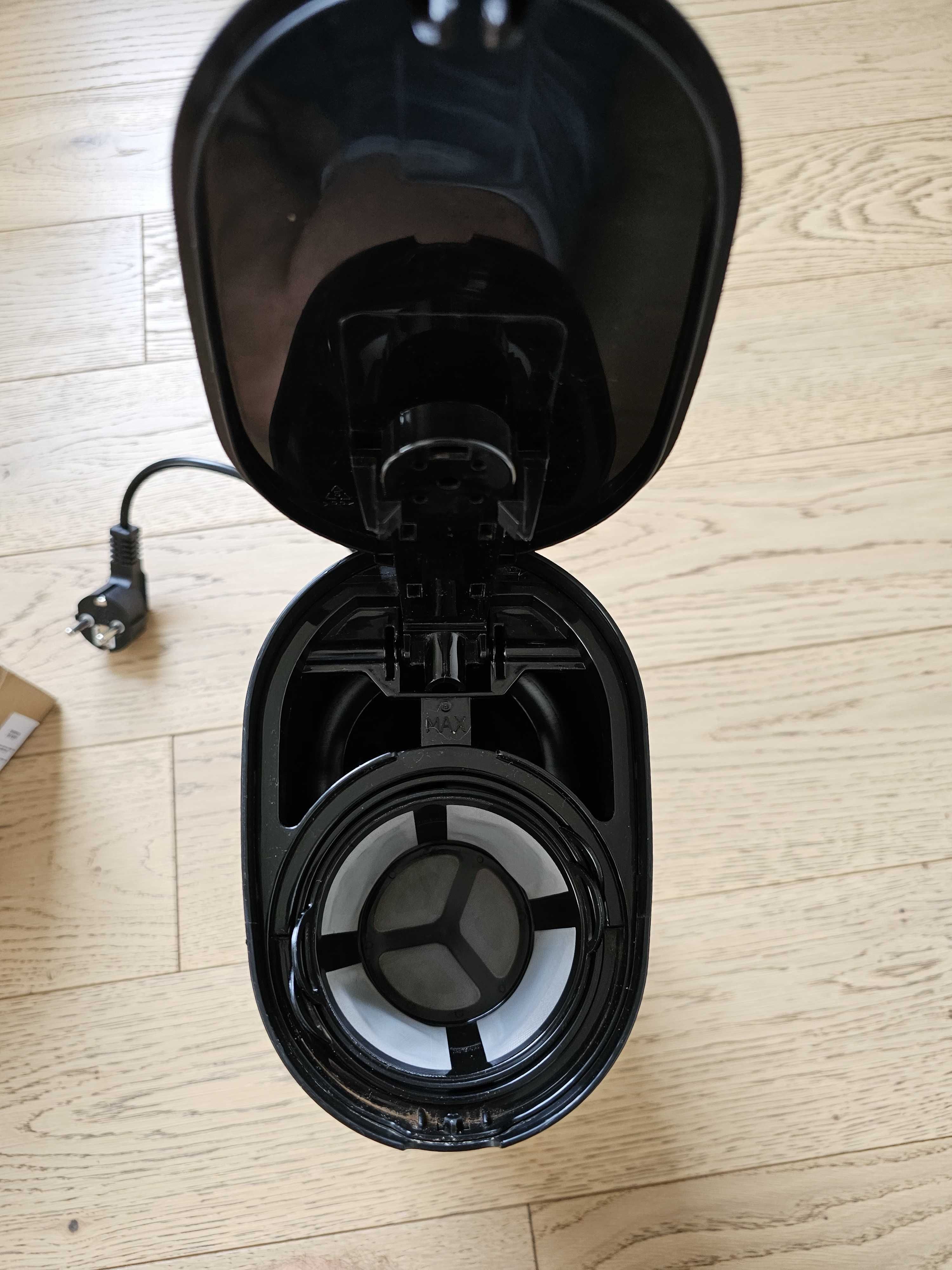 FOODIE RIG TIG Mini ekspres do kawy na jedną filiżankę czarny