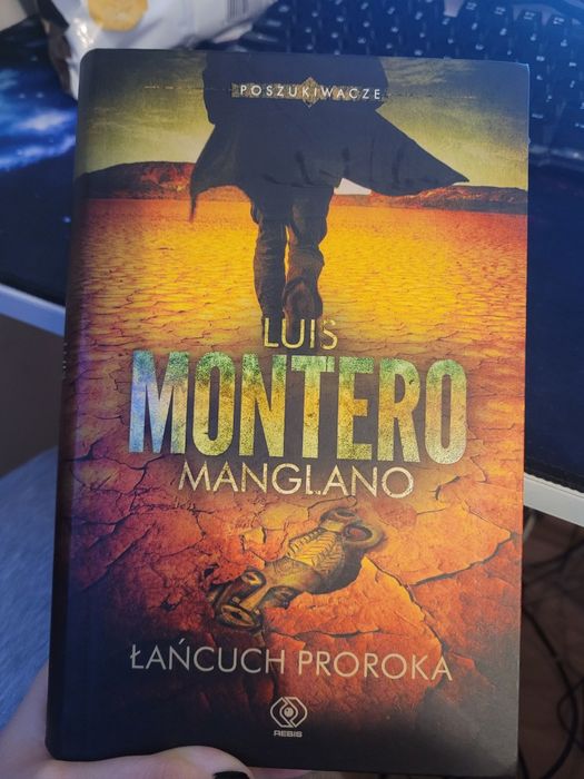 Książka Łańcuch Proroka Luis Montero Manglano