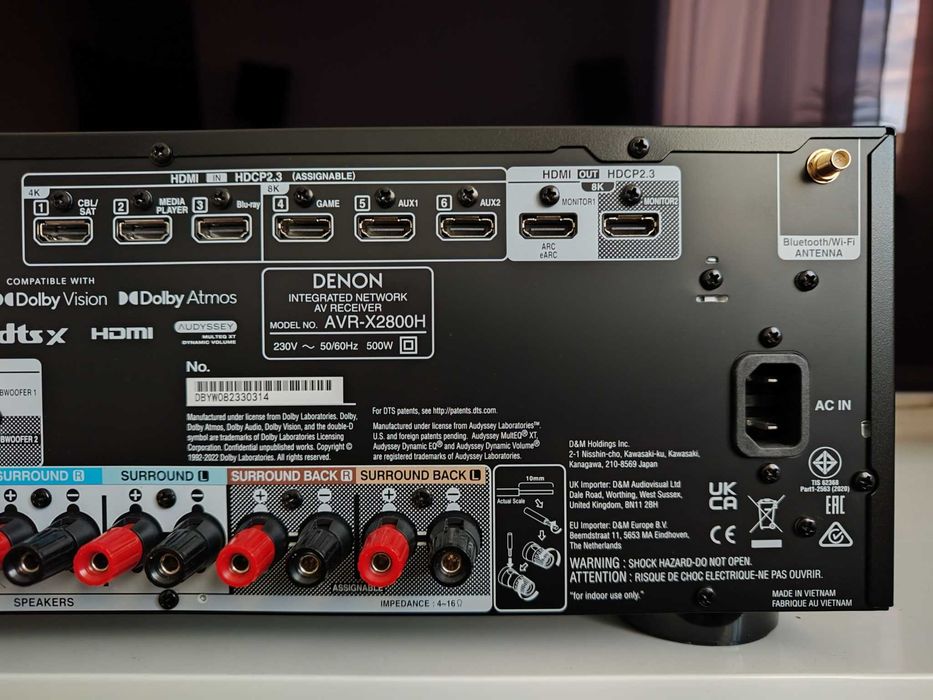 Denon AVR-X2800H - praktycznie NOWY !!!