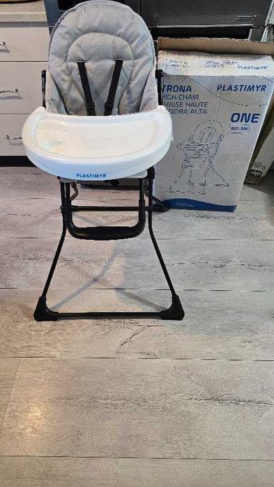 Plastimyr Składane Krzesełko do Karmienia  zdejmowana taca max 15 kg