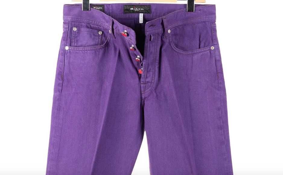Новi джинси люкс, Kiton Napoli, 100% cotton, розмір US: 34 EU: 50