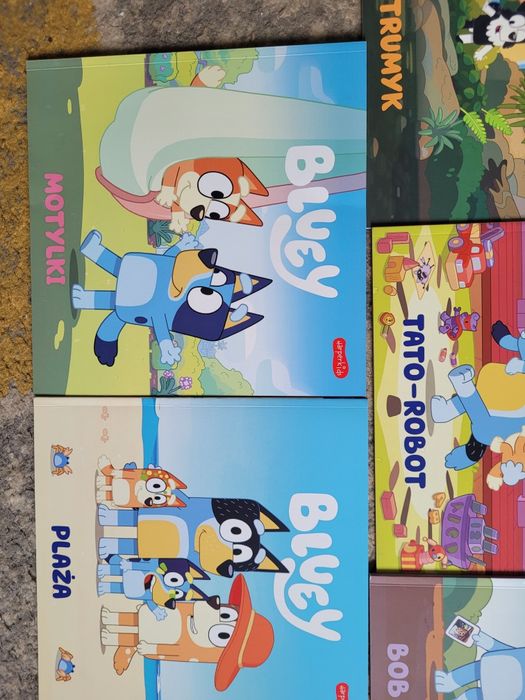 Zestaw książek o Bluey nowe