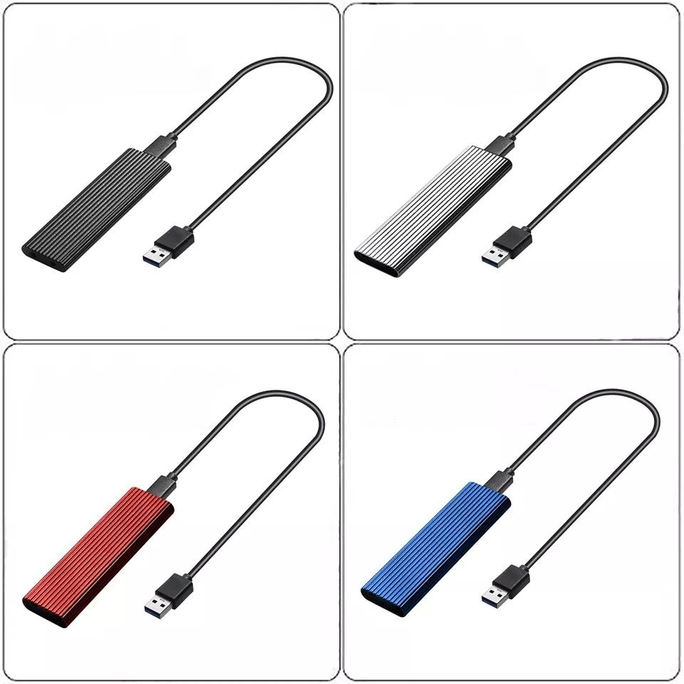 Nowa obudowa dysku NVMe, SSD NVME SATA M2 USB-C